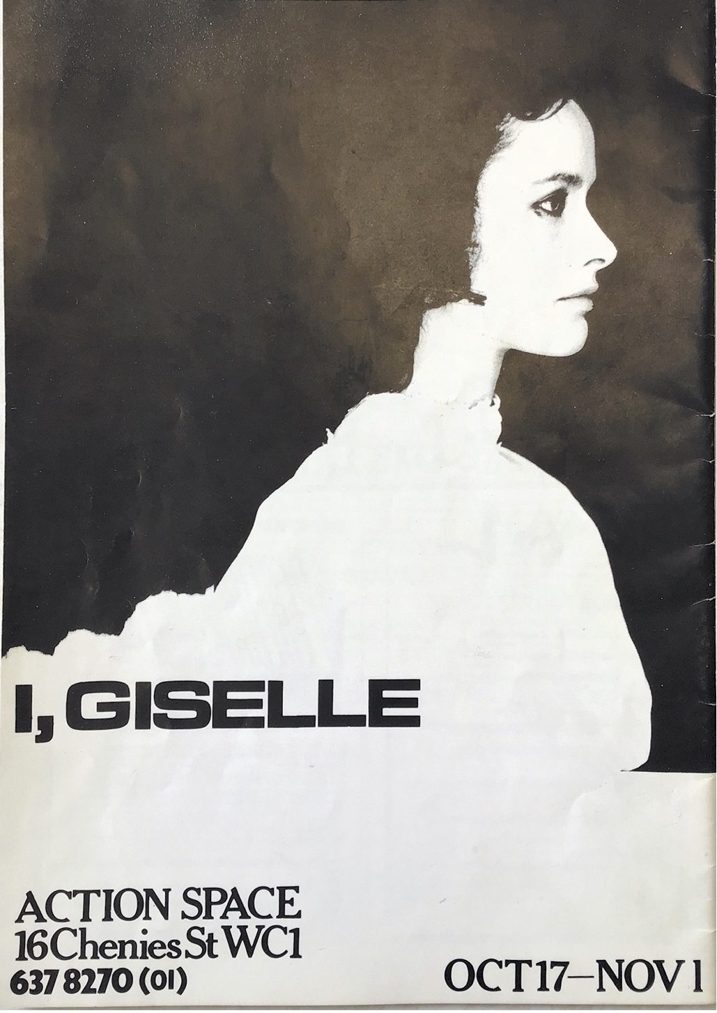 'I, Giselle' (1980) programme