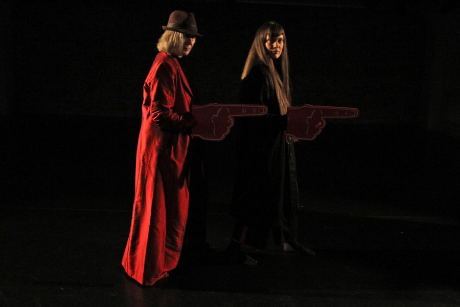 Grace Nicol and Jacky Lansley in 'R-AGE' (2018), photograph by Nina Photography