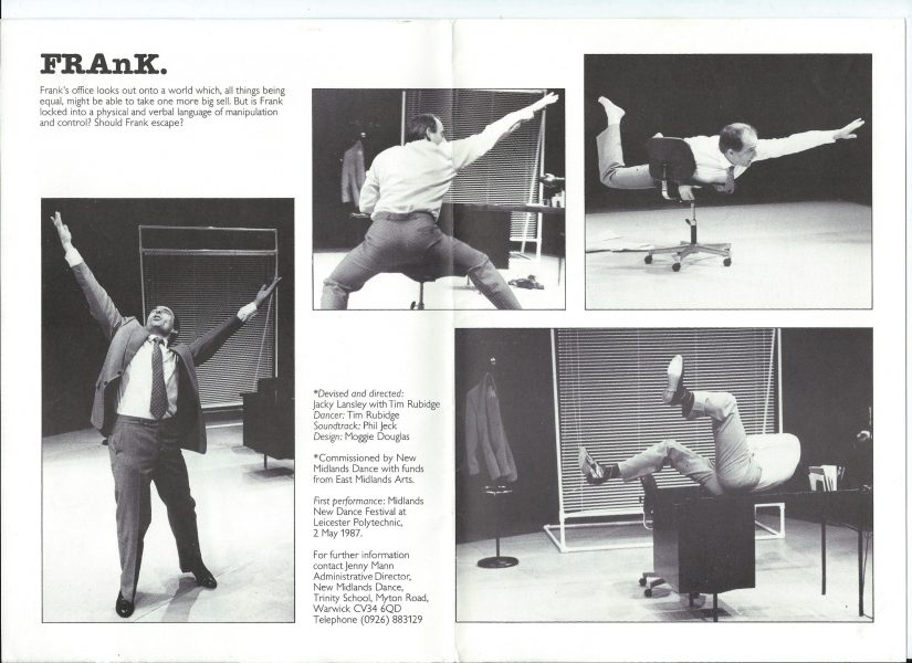 Tim Rubidge in 'Frank' (1987)