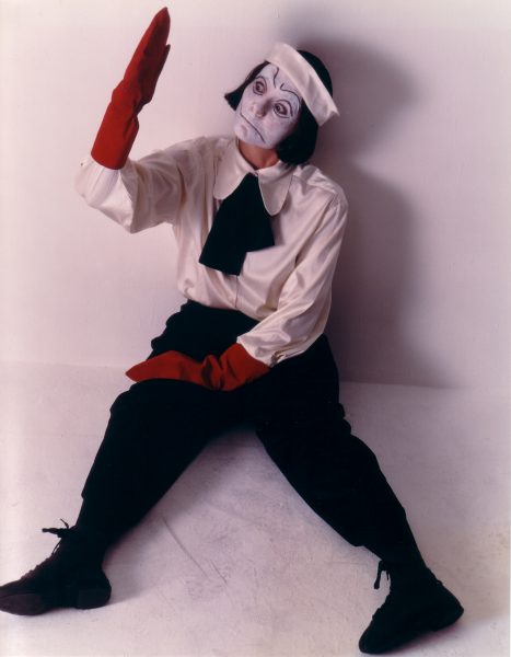 Jacky Lansley in 'L'Autre' (1997), photograph by Hugo Gledinning