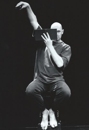 Cris Cheek performing in 'Through The Fire' (1998)