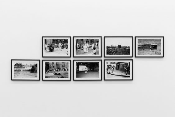 Original photographs by Geoff White in “X6 Dance Space (1976–80): Liberation Notes” (2020) at Cell Project Space (London), photograph by Rob Harris