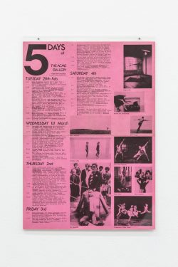 “X6 Dance Space (1976–80): Liberation Notes” (2020), Cell Project Space, photograph by Rob Harris