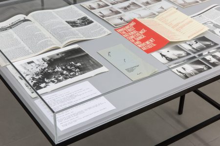 “X6 Dance Space (1976–80): Liberation Notes” (2020) at Cell Project Space, photograph by Rob Harris