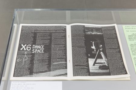 “X6 Dance Space (1976–80): Liberation Notes” (2020) at Cell Project Space, photograph by Rob Harris