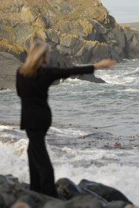 Tania Tempest-Hay researching 'View From the Shore' (2007)