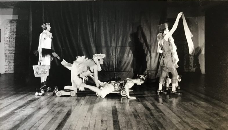 Sally Cranfield, Steinvor Palsson, Chris Rowbury and Jacky Lansley in 'A Child's Play' (1987)