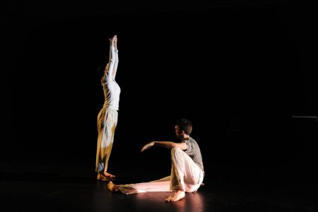 David Ogle and Huri Murphy in ‘Guest Suites’ (2012), photograph by Hugo Glendinning