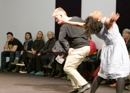 Tim Taylor and Jreena Green in 'About Us' (2019)